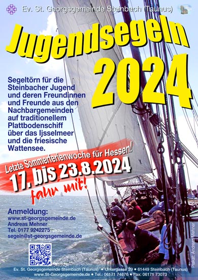 Plakat Jugendsegeln 2024