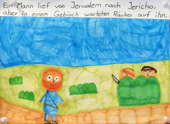 Der barmherzige Samariter - Cartoon Alice - Evelyn Vol.1