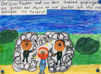 Der barmherzige Samariter - Cartoon Alice - Evelyn Vol.2