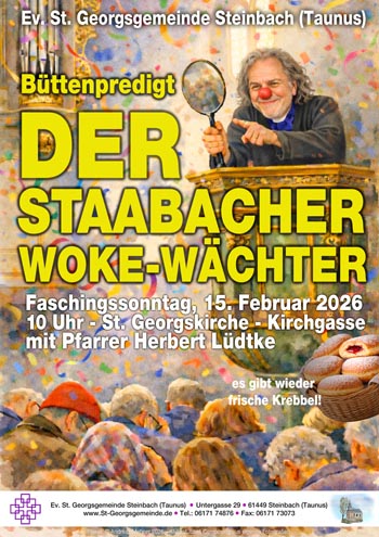 Büttenpredigt Der Staabache Woke-Wächter
