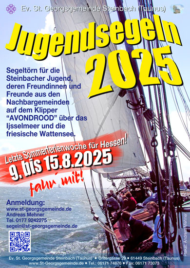 Jugendsegeln 2025 - Jugend Segeln Segelwoche 