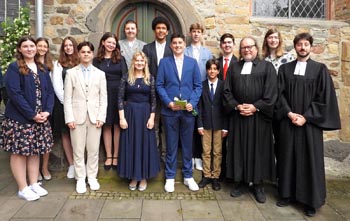Konfirmation 2024 Ev. St. Georgsgemeinde Steinbach (Taunus)