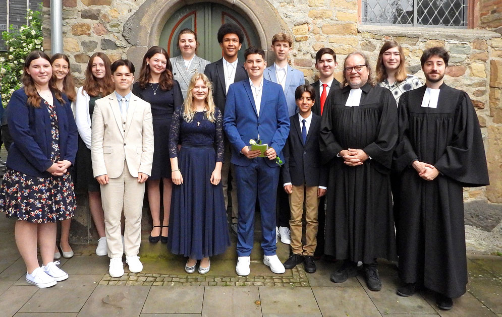 Konfirmation Pfingsten 2024